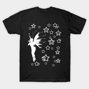 Fairy Faires fay Stars T-Shirt